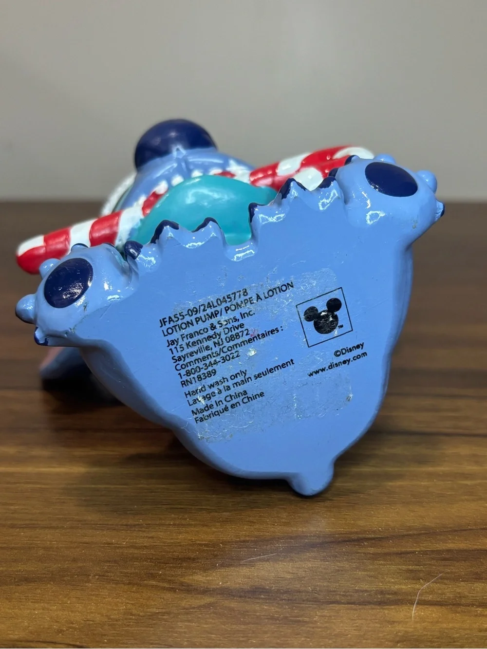 Stitch Soap Disperser Holiday Christmas Disney’s Lilo & Stitch